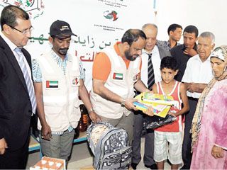 وفد إماراتي في لبنان لتقديم المساعدات للنازحين السوريين